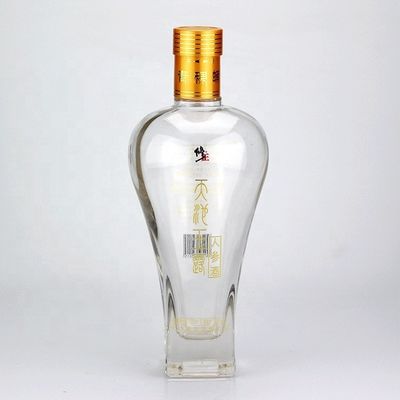 ガラスの密封タイプ CROWN CAP 500ml 750ml 薬剤付きのリンカーのジンセン酒瓶