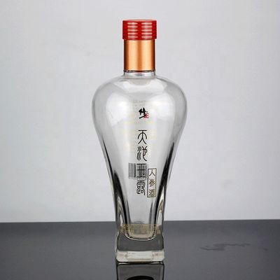 ガラスの密封タイプ CROWN CAP 500ml 750ml 薬剤付きのリンカーのジンセン酒瓶