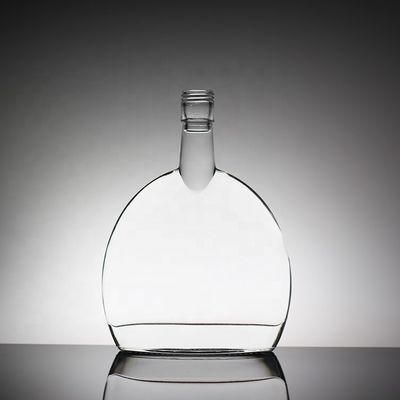 500ml 独特の爆弾形ガラスボトル カスタマイズされたアルコール包装のために