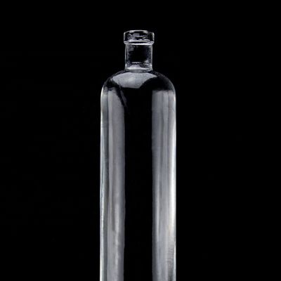 オーダーメイド 750ml 厚底直形ガラスボトル スーパーフリント・リクオール
