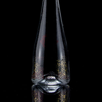 円形スクリーン印刷 ウォッカ ウィスキー リコール ガラスボトル 750ml スーパーフリントガラス