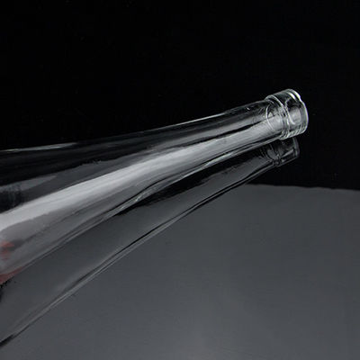円形スクリーン印刷 ウォッカ ウィスキー リコール ガラスボトル 750ml スーパーフリントガラス