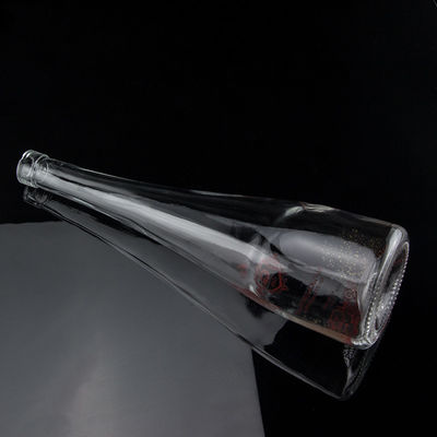円形スクリーン印刷 ウォッカ ウィスキー リコール ガラスボトル 750ml スーパーフリントガラス